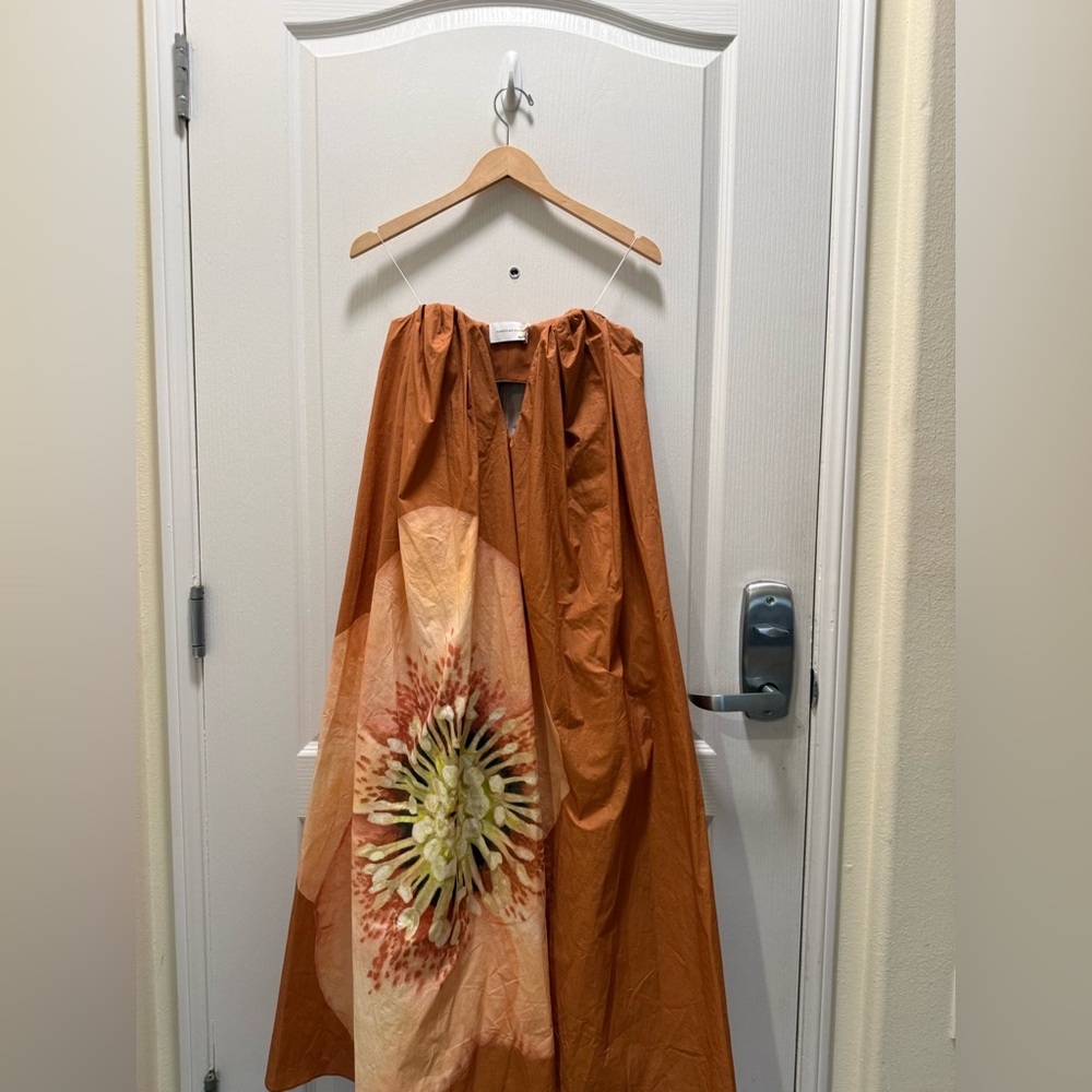 Significant Other Shiloh Maxi Dress Tangerine Rose Size 4 NWT - Picture 8 of 10